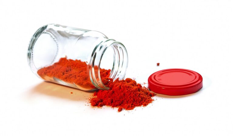 Poudre de poivrons rouge ou la couleur du goût