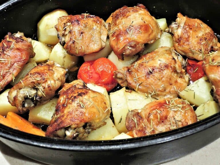 Recette du Poulet aux olives