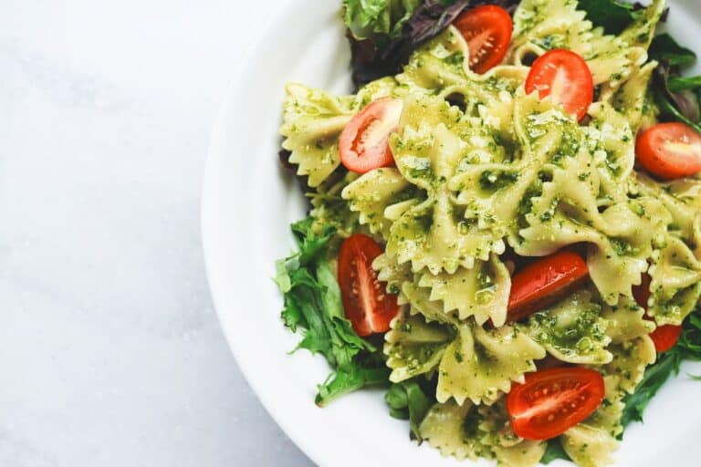 Recette des Pâtes italiennes au pesto maison