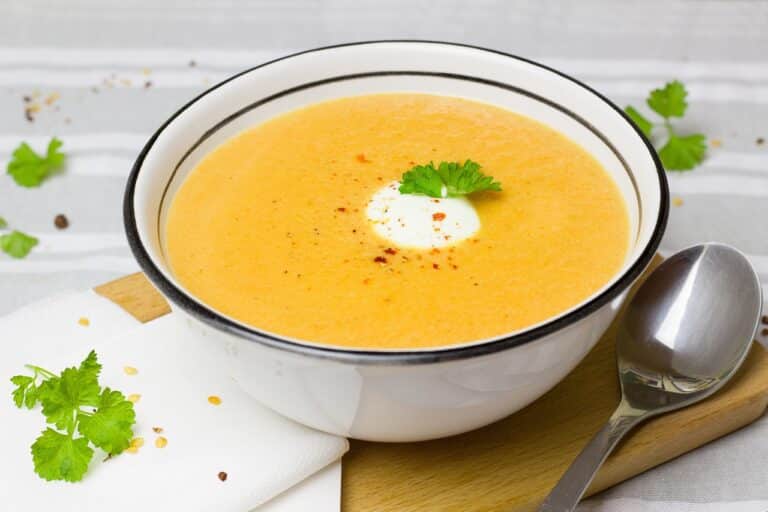 Recette de la soupe de lentilles au corail