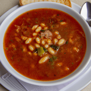 Soupe minestrone italienne