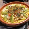 Tajine de poulet et pois chiches