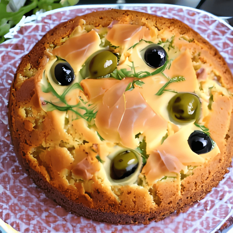 Recette Du Cake Au Jambon Et Olives Epices Et Délices 