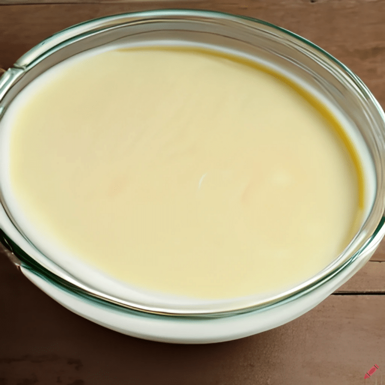 Recette de la Crème Anglaise