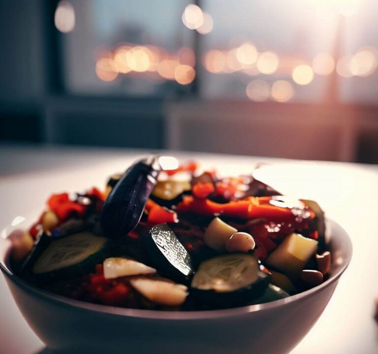 Compoté de concombre (façon ratatouille)