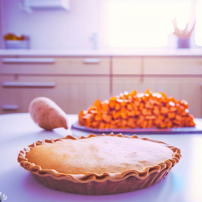 Recette de la Tarte Aux Patates Douces