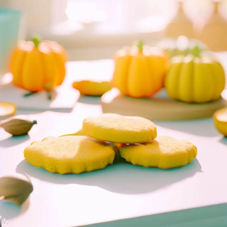 Recette des biscuits à la courge poivrée