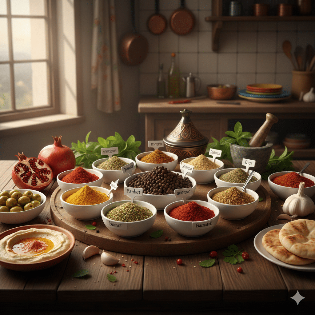 épices cuisine israelienne